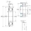 Bearing BEARING BALL 6205 25X52X15 DIN 625 MEXICO PUEBLA online catalog 62/28NR  NSK    #5 small image