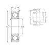 Bearing catalog 6021LLB NTN #1 small image