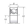 Bearing BEARING BALL 6205 25X52X15 DIN 625 MEXICO PUEBLA online catalog 6307T1XZZ  NSK    #5 small image