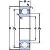 Bearing SPHERICAL ROLLER BEARINGS 23134 CCK W33 SKF FAG EROPA online catalog 6214-2Z/VA208  SKF   