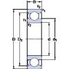 Bearing 2003 NISSAN 350Z REAR WHEEL BEARING TIMKEN online catalog 6210-Z  SKF   