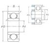 Bearing BEARING INA F 61801.2 RS online catalog 635  NSK   