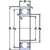 Bearing Original Brand W  602  X-2ZS  SKF 