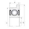 Bearing export FL618/2,5  ZZ  ISO  