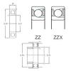 Bearing Original Brand M6212ZZ  KOYO    #5 small image