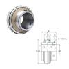 Bearing Original Brand UC204-12  FYH    #5 small image