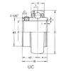 Bearing Original Brand UC216  CRAFT    #5 small image