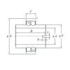 Self-Aligning Ball Bearings 11208 KOYO #1 small image