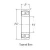 Self-Aligning Ball Bearings 1207 K NSK #1 small image