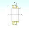 Self-Aligning Ball Bearings 1208 KTN9+H208 ISB #1 small image