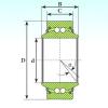 Self-Aligning Ball Bearings GE 08 BBL ISB