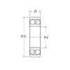 Self-Aligning Ball Bearings NLJ1.1/8 RHP