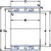 Cylindrical Roller Bearings 313812 SKF