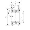 Cylindrical Roller Bearings NAS 5008UUNR IKO #1 small image