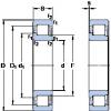 thrust ball bearing applications NJ 1068 MA SKF