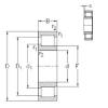 Cylindrical Bearing NJ2309-VH NKE #1 small image