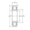 Cylindrical Roller Bearings Distributior NU1005 CYSD