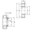 Cylindrical Roller Bearings Distributior NU1052-E-M6+HJ1052-E NKE