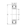 Cylindrical Roller Bearings Distributior NUP 2208 SIGMA