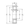 cylindrical bearing nomenclature NUP305-E-MPA NKE #1 small image