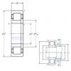 cylindrical bearing nomenclature NUP310EM NSK