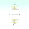 spherical roller bearing axial load 239/750 K ISB #1 small image