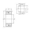 spherical roller bearing axial load 24024C NTN #1 small image