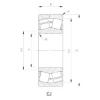 spherical roller bearing axial load 24028CJ Timken #1 small image