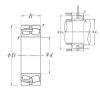 spherical roller bearing axial load 239/850CAE4 NSK