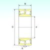 spherical roller bearing axial load 24030-2RS ISB