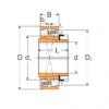 Spherical Roller Bearings 22216 KMBW33+H316 MPZ #1 small image