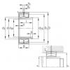 Spherical Roller Bearings 23028-E1-K-TVPB+AHX3028G FAG #1 small image