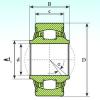 spherical roller bearing axial load GE 12 RB ISB