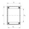 needle roller thrust bearing catalog BK0306-TV INA