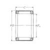 needle roller thrust bearing catalog F-1510 NSK #1 small image