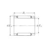 needle roller thrust bearing catalog FBN-121615Z-E NSK