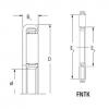 needle roller thrust bearing catalog FNTK-1228 KOYO #1 small image