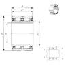 needle roller thrust bearing catalog GBRI 406028 UU IKO #1 small image