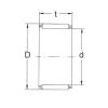 needle roller thrust bearing catalog K12X15X20 FBJ #1 small image