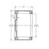 needle roller bearing sleeve MF-1510 NSK #1 small image