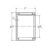 needle roller bearing sleeve MFJ-1010 NSK #1 small image