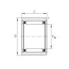 needle roller bearing sleeve NK 6/12-TN-XL INA #1 small image