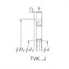 Needle Roller Bearing Manufacture TVK2642J KOYO