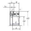 angular contact ball bearing installation 80BER19XE NSK #1 small image