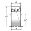 Angular Contact Ball Bearings 75BNR20SV1V NSK #1 small image