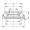 angular contact thrust bearings 120TVL700 Timken