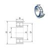 angular contact ball bearing installation S3307-2RS ZEN #1 small image
