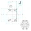 angular contact thrust bearings 38BWK01J NSK #5 small image