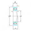 angular contact thrust bearings 3NCHAD007CA KOYO