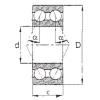 angular contact thrust bearings 5307 FBJ #5 small image